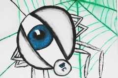 Augenspinne